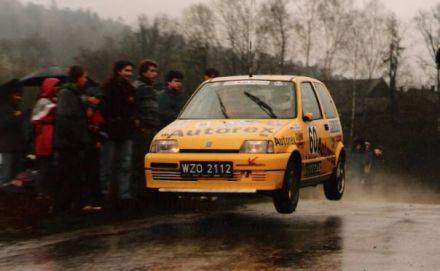 Jacek Sikora i Marek Kaczmarek - Fiat Cinquecento Sporting.